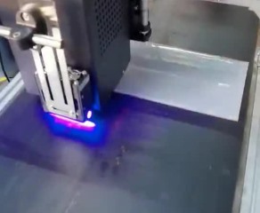 UV color spray printing effect